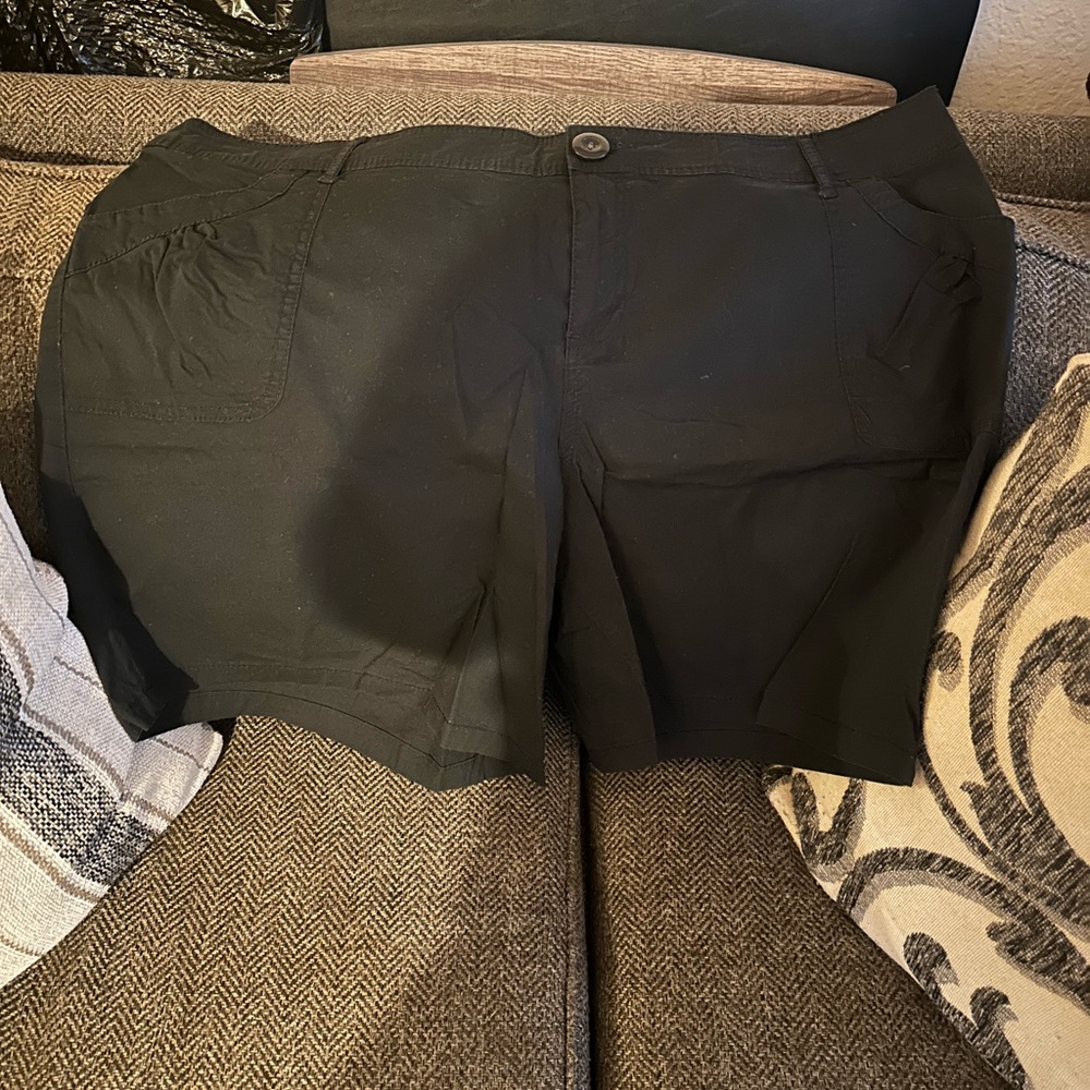 Lane Bryant Women's Black Shorts